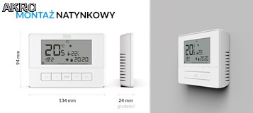 Tech Przewodowy regulator dwustanowy T-4.1